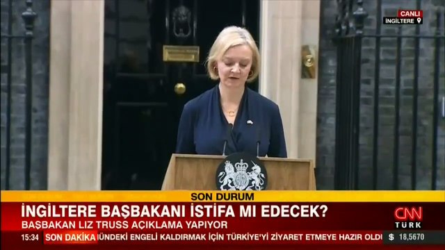İngiltere Başbakanı Liz Truss istifa etti