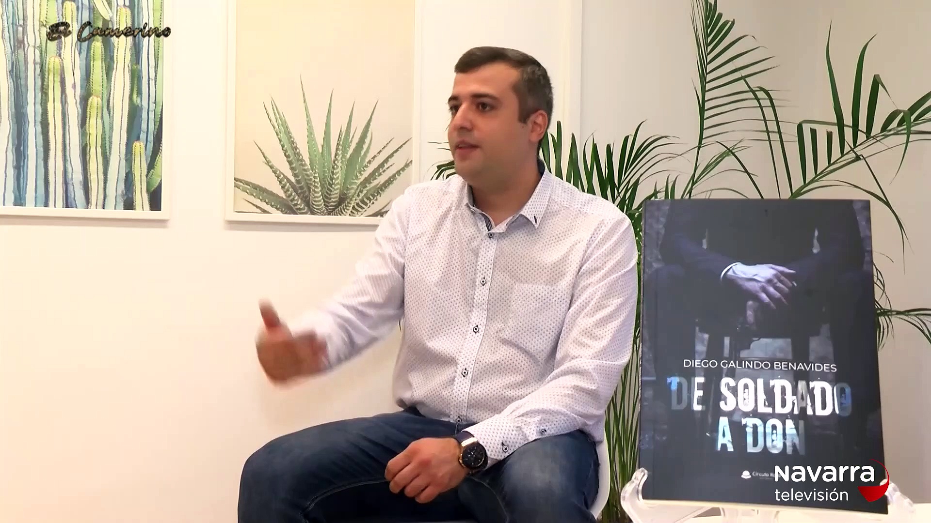 27/10/2022 El autor Diego Galindo presenta 'De soldado a don'