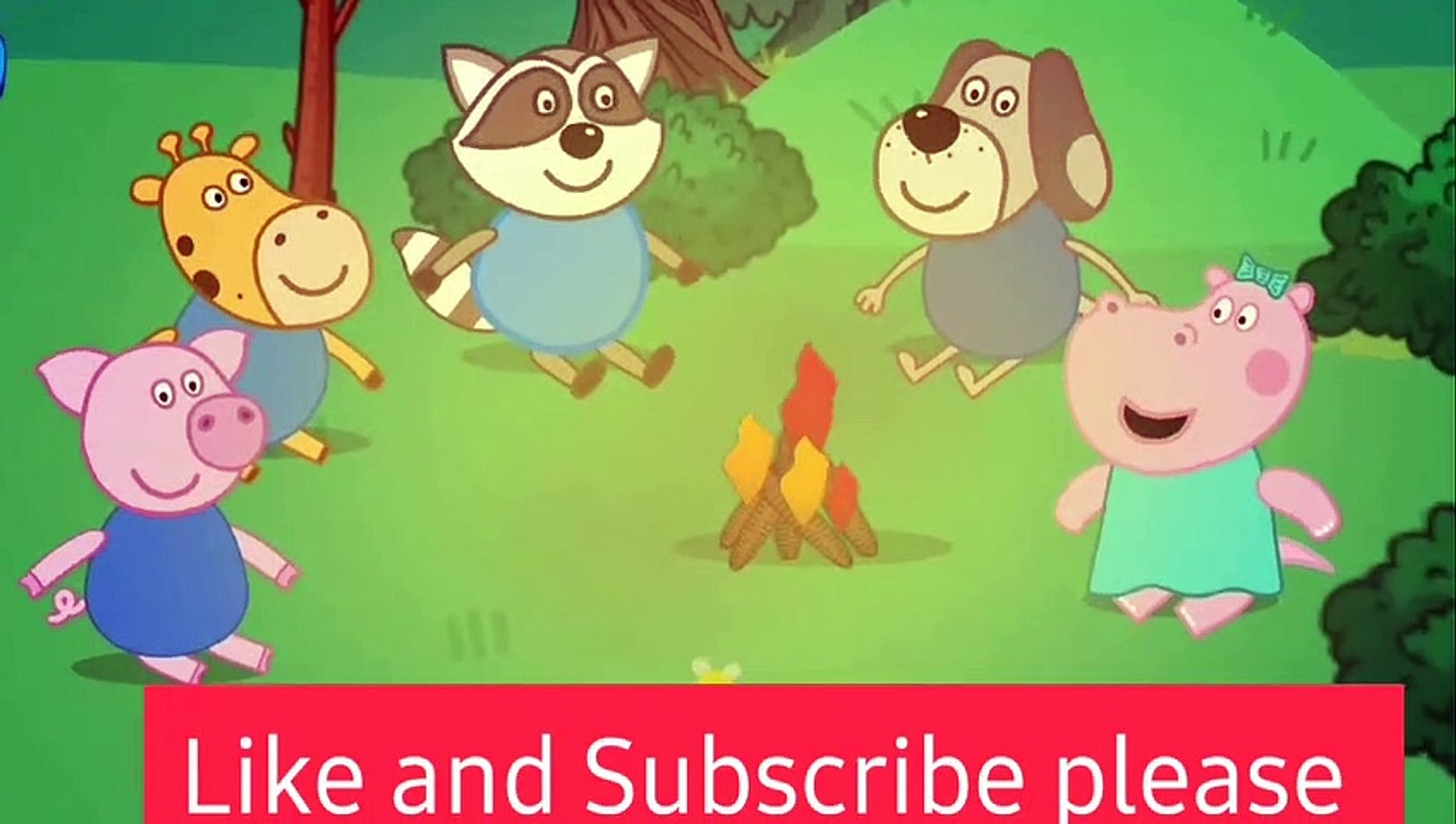 ⁣hippo picnic adventure | hippo cartoon in english | funny cartoon | education cartoon | cartoon |car