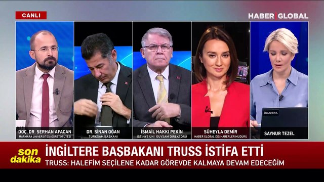 İngiltere Başbakanı Liz Truss'tan istifa kararı