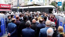 HDP'nin 'kimyasal silah kullanımı' iddiasına ilişkin basın açıklamasına polis müdahalesi: Ferhat Encü gözaltında