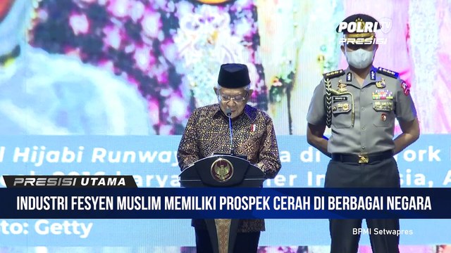 Wakil Presiden Berikan Sambutan Pada Pembukaan JMFW 2023