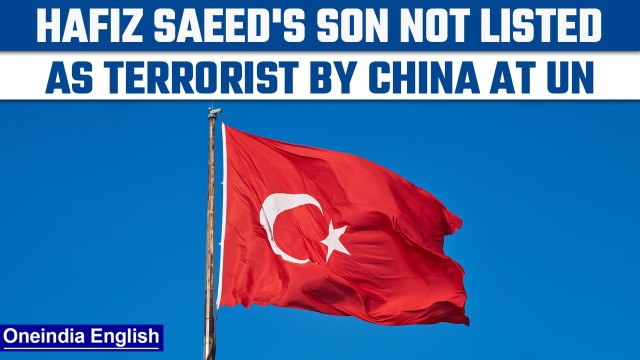 China puts on hold India,US move to blacklist Hafiz Saeed's son at UN | Oneindia news