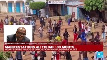 Manifestations au Tchad: 'Un retour au calme assez relatif'