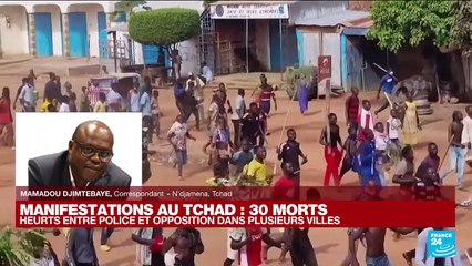 Manifestations au Tchad: 'Un retour au calme assez relatif'