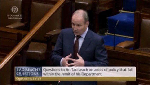 Micheál Martin says Arup rail review nearing completion but won’t be published without Executive