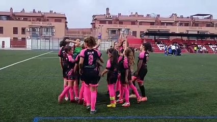 El PRIMER GRITO DE NUESTRAS LOBAS DEL ALEVÍN "A" FEMENINO