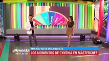Cynthia y sus mejores momentos en MasterChef