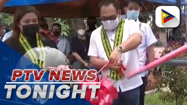 MMDA turns over Gatchalian Park to Las Piñas LGU as part of its adopt-a-park project