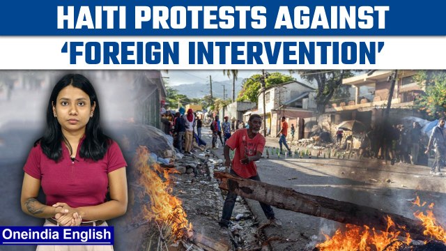 Protests continue in Haiti as UN exhorts armed action to tackle gangs | Oneindia News*Explainer