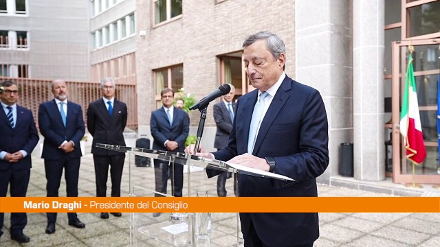 Draghi Unione Europea e Nato capisaldi della nostra politica estera