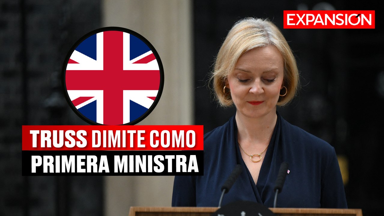 LIZ TRUSS RENUNCIA al CARGO de PRIMERA MINISTRA del REINO UNIDO | ÚLTIMAS NOTICIAS