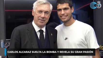 Carlos Alcaraz suelta la bomba y revela su gran pasión