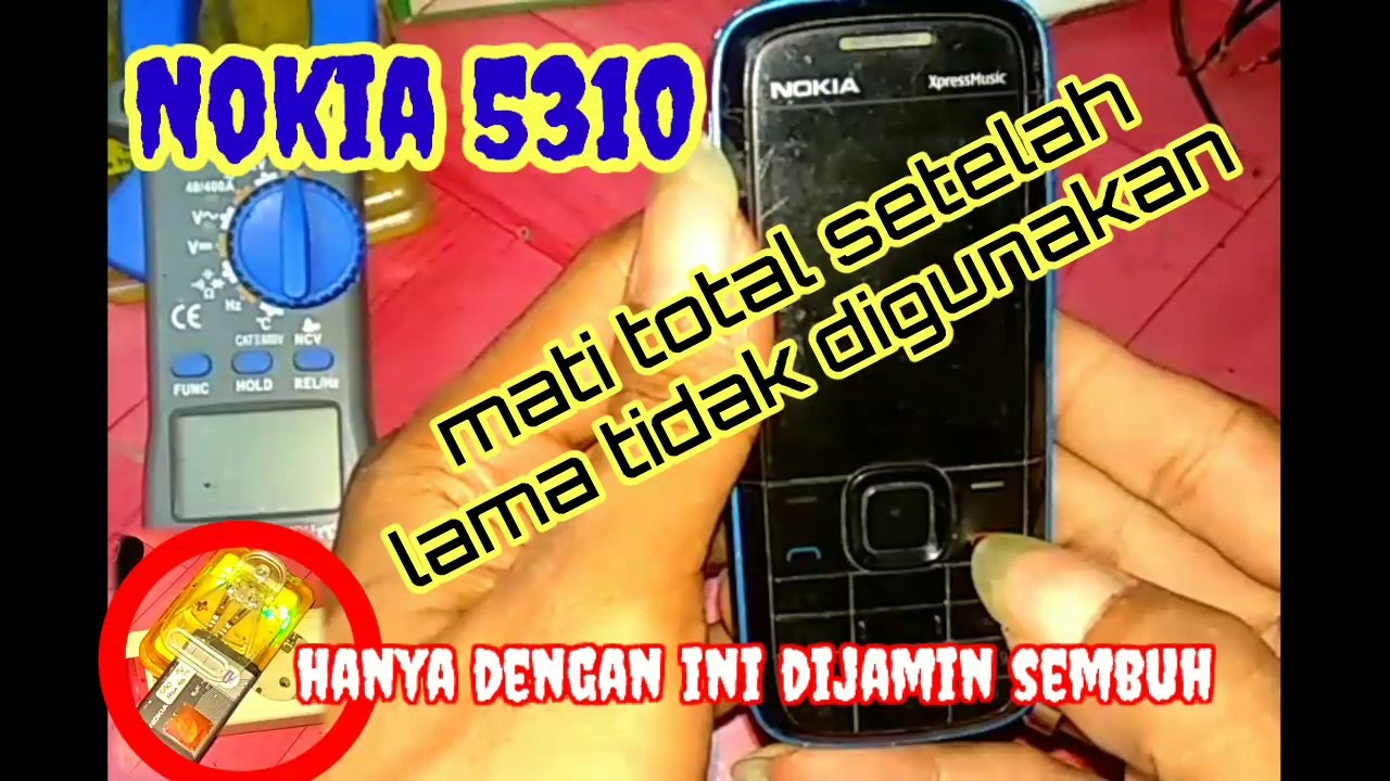 Nokia XpressMusic 5310 Mati Total Setelah Lama Tidak Digunakan