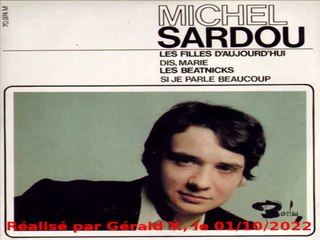 Michel Sardou_Les filles d'aujourd'hui (1966)karaoké