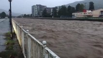 Rize gündem haberi | Şiddetli yağış Rize'yi etkisi altına aldı