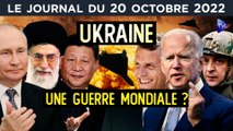 Ukraine : une nouvelle guerre mondiale ? - JT du jeudi 20 octobre 2022