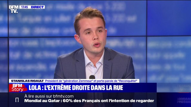 Pour Stanislas Rigault, la seule récupération, c'est le silence de ceux qui ne veulent pas parler du meurtre de Lola