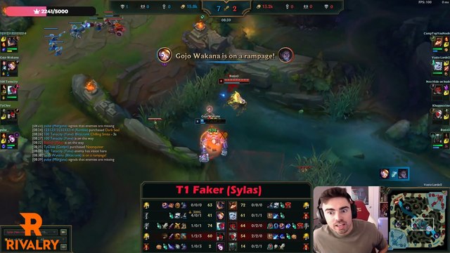 La jugada de un Blitzcrank contra Faker en Champions Queue (League of Legends)