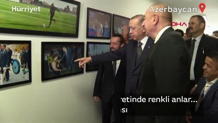 Aliyev'den halter performansı