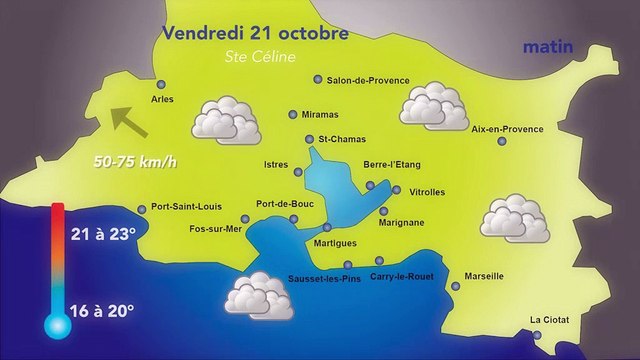 Météo : temps maussade pour terminer la semaine