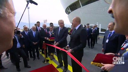 Erdoğan ve Aliyev'den ortak açılışlar