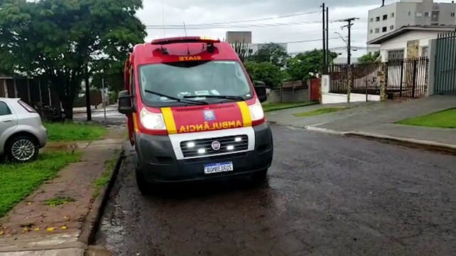 Jovem sofre escoriações após queda no Bairro São Cristóvão