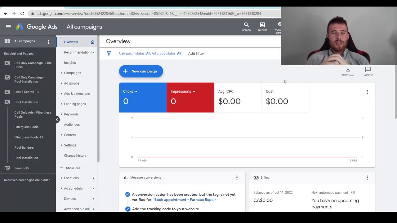 Google Ads Search Campaign Tutorial 2022 Create Successful Search Ads