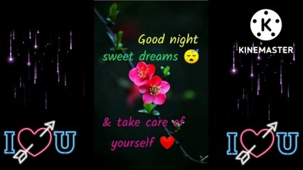 Good NIGHT video||sapne sajan ke||good night status