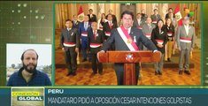 Presidente de Perú aboga por la neutralización de planes golpistas