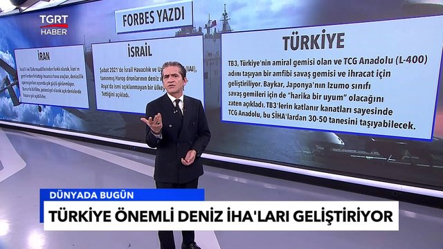 Forbes'un İHA Analizi! Türkiye'nin Deniz İHA'ları Forbes Radarında - Tuna Öztunç İle Dünyada Bugün