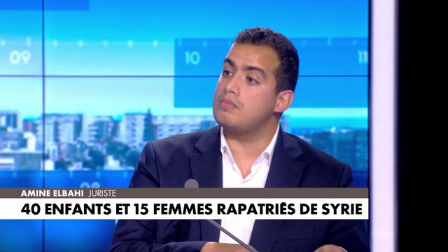 Amine Elbahi sur le rapatriement de femmes et d'enfants de Syrie : «Ces femmes ont demandé à être rapatriées»