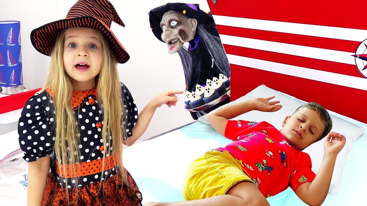 Diana and Roma kids stories about Halloween video Dailymotion