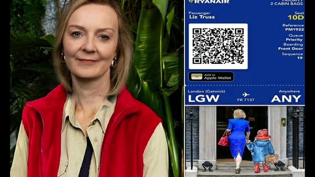 Liz Truss quits after a shambolic 44 days in No10 'I'm the Prime Minister GET ME OUT OF HERE!