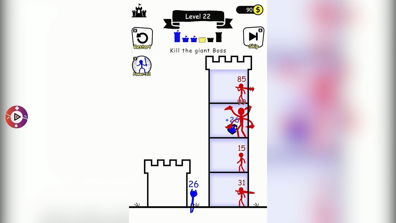 Stick Hero: Tower Defense Game Official  Android IOS GamePlay Trailer