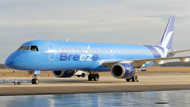 Regional Airline Breeze Will Soon Fly to 15 New Cities Across the U.S. — With Fares As Low As $39