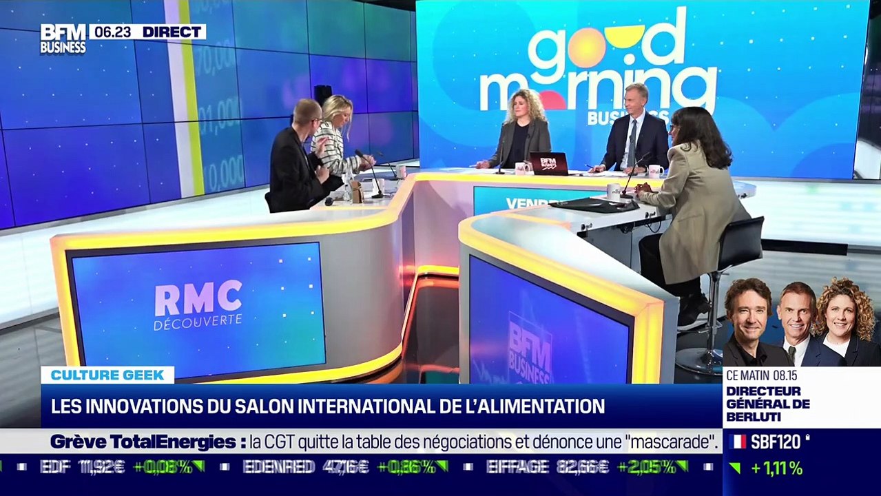 Les innovations du Salon International de l'Alimentation