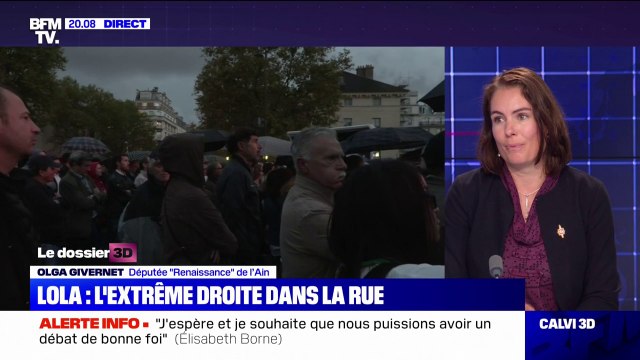 Olga Givernet: S'il doit y avoir une marche blanche pour Lola, elle doit se faire en présence des proches