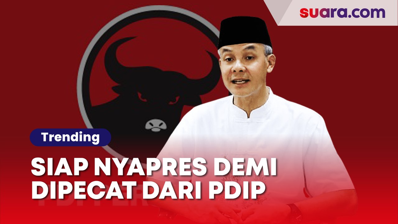 Nah Loh! Ganjar Pranowo Diduga Umumkan Siap Nyapres demi Dipecat dari PDIP, 'Kalau Berhasil...'