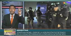 Policía argentina detiene a jóvenes vinculados a intento de magnicidio