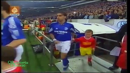 مباراة شالكة و بريمن 2-1 الدوري الالماني 2004/2005