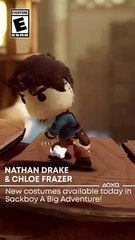 Sackboy's heading into Uncharted territory...  #shorts #uncharted #sackboy