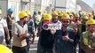 Akkuyu Nükleer Santrali'nde maaşlarını alamayan işçiler isyan etti