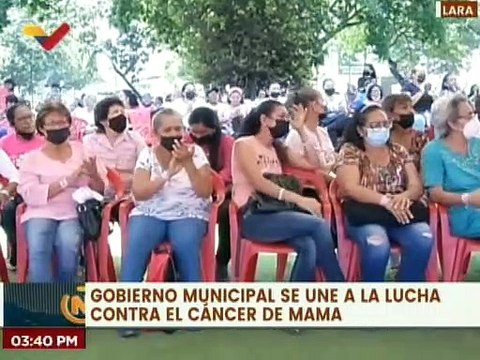 Alcaldía del municipio Iribarren dictará talleres formativos de cáncer de mama en las comunidades