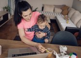 Working From Home During COVID Aided Bump in Birth Rate, New Study Says