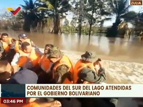 Zulia | Gobierno Nacional atiende zonas afectadas por las fuertes lluvias al Sur del Lago