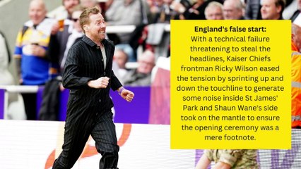 Rugby League World Cup 2021 - Six Week One Highlights