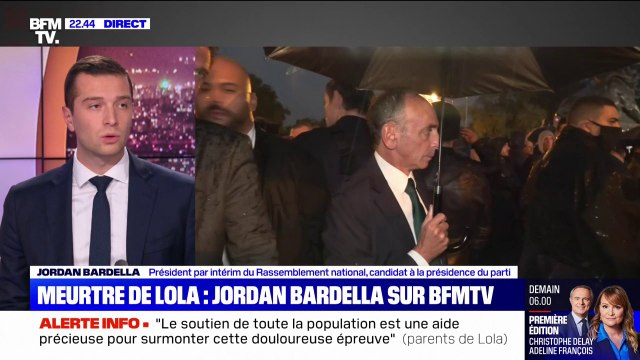 Jordan Bardella: Certains participants à la marche [pour Lola] ont fait preuve d'indécence