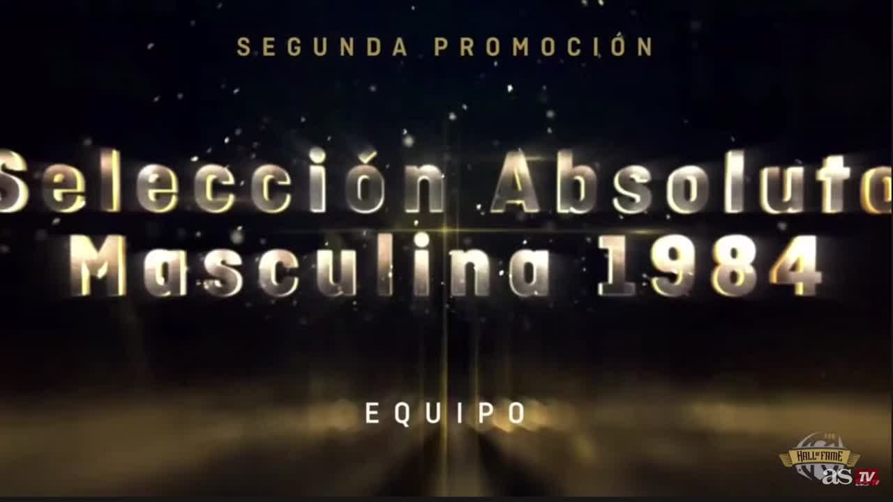 Así ha sido el homenaje a la Selección de baloncesto de 1984 en el Hall of fame