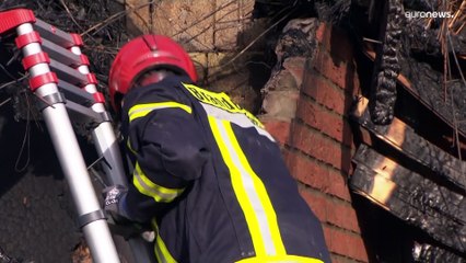 Nach Brand in Unterkunft für ukrainische Geflüchtete ermittelt Staatsschutz